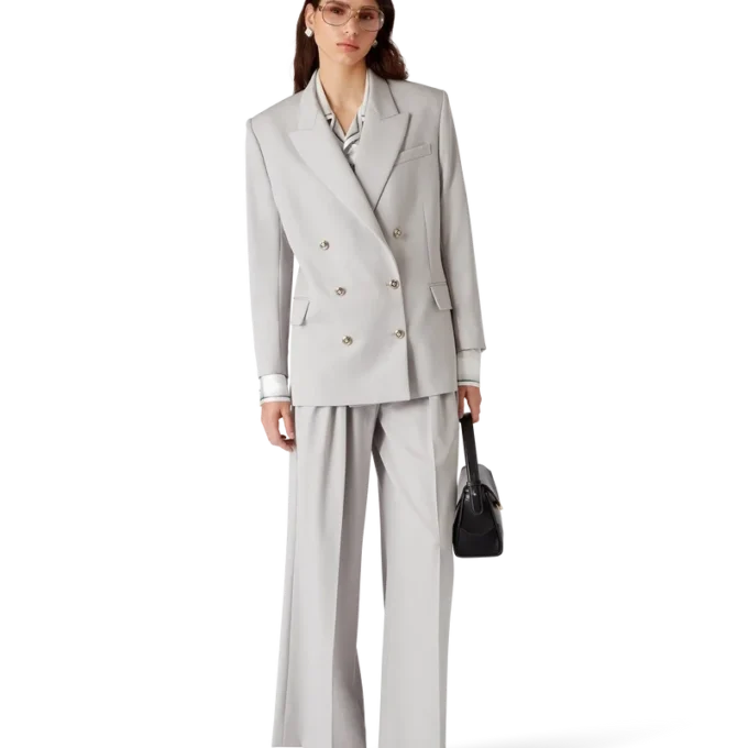 Oversized wollen blazer