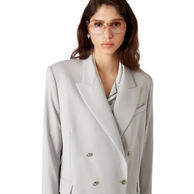 Oversized wollen blazer