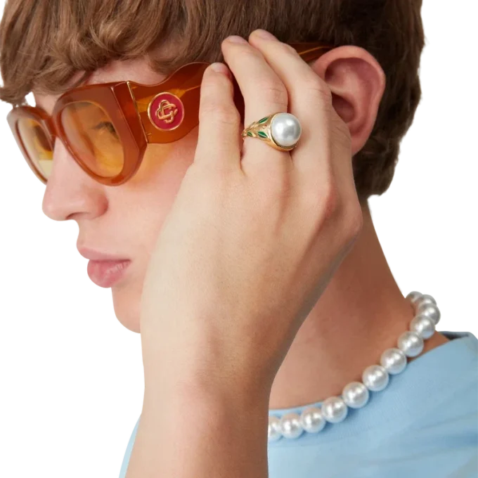 Parel zegelring Parel zegelring