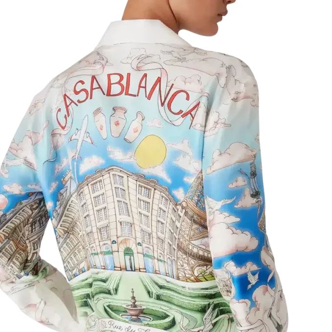 Paris Store Klassiek overhemd met lange mouwen