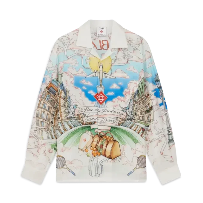 Paris Store overhemd met lange mouwen