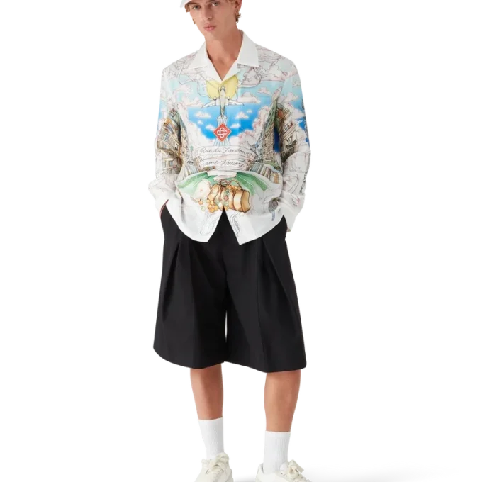 Paris Store overhemd met lange mouwen