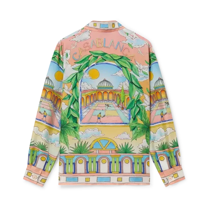 Paysage Ideal zijden overhemd Paysage Ideal zijden overhemd