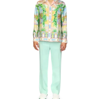 Paysage Ideal zijden overhemd