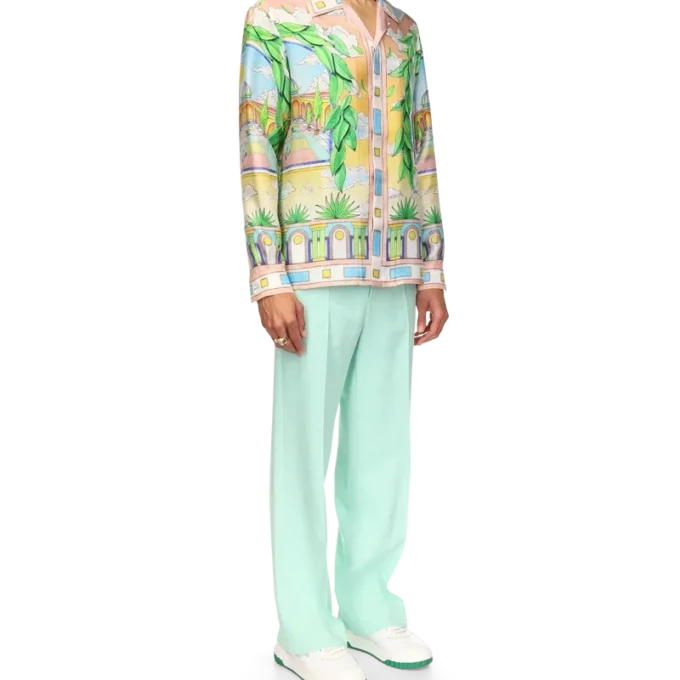 Paysage Ideal zijden overhemd Paysage Ideal zijden overhemd