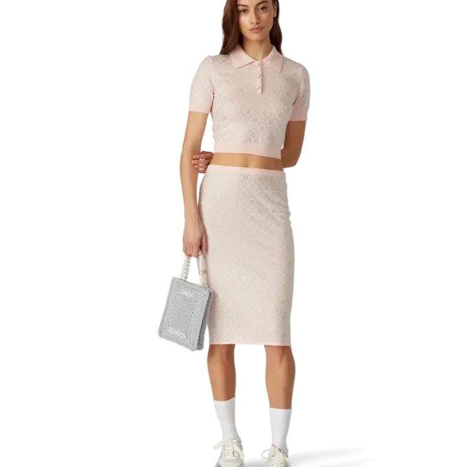 Pearl Mini Crochet-tas