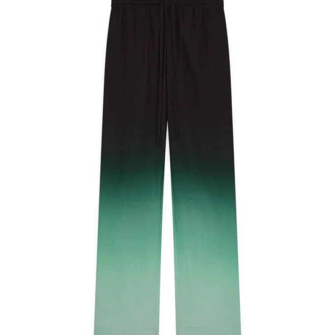 Pingpong-jacquardbroek met kleurverloop