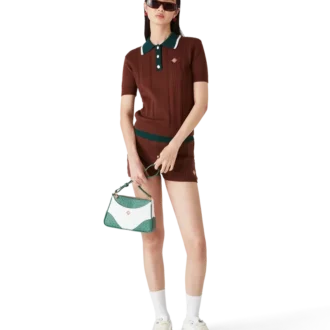 Polo met kabelpatroon Polo met kabelpatroon