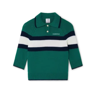 Polo met kleurblokken