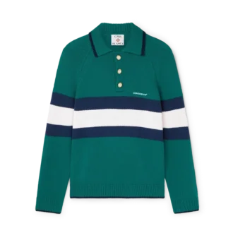 Polo met kleurblokken