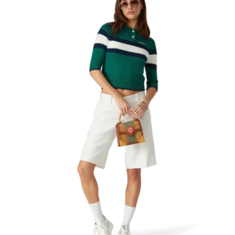 Wollen relaxte, getailleerde Shorts