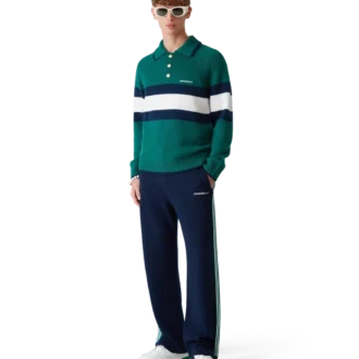 Polo met kleurblokken