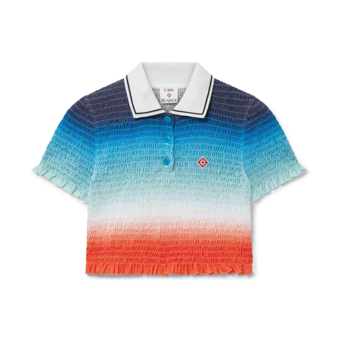 Polo met kleurverloop