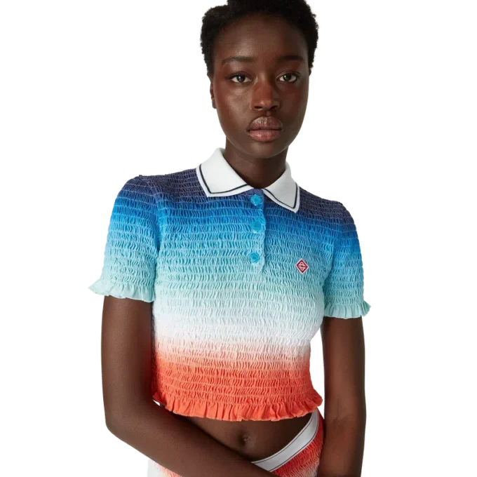 Polo met kleurverloop