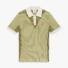 Poloshirt met korte mouwen en verticale strepen