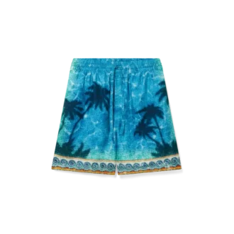 Poolside Emblem zijden Shorts Poolside Emblem zijden Shorts
