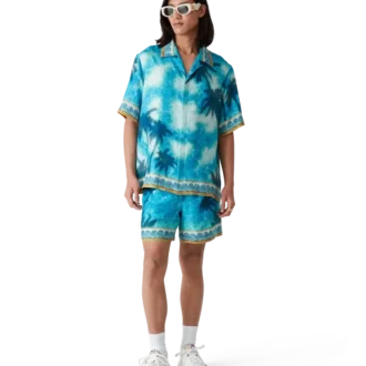 Poolside Emblem zijden Shorts Poolside Emblem zijden Shorts