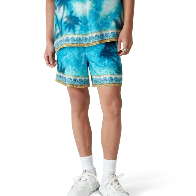 Poolside Emblem zijden Shorts Poolside Emblem zijden Shorts