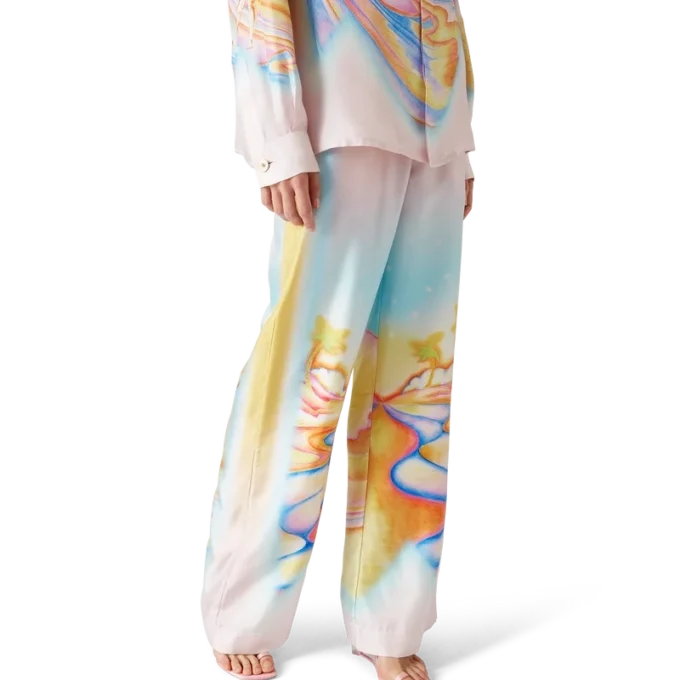 Psychedelische Nirvana-zijden broek Psychedelische Nirvana-zijden broek