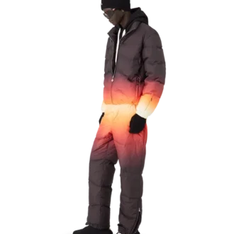 Pufferjack met gewatteerd kleurverloop