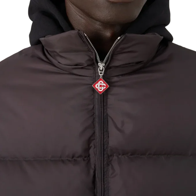 Pufferjack met gewatteerd kleurverloop Pufferjack met gewatteerd kleurverloop