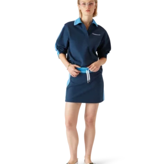 Punto Polo-sweatshirt met kraag