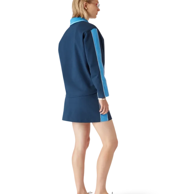 Punto Polo-sweatshirt met kraag Punto Polo-sweatshirt met kraag