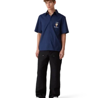 Rainbow Mushroom-overhemd met korte mouwen