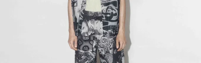 Rave Collage Straight Leg Jeans Rave Collage Straight Leg Jeans