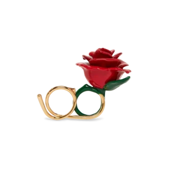 Rose dubbele ring Rose dubbele ring