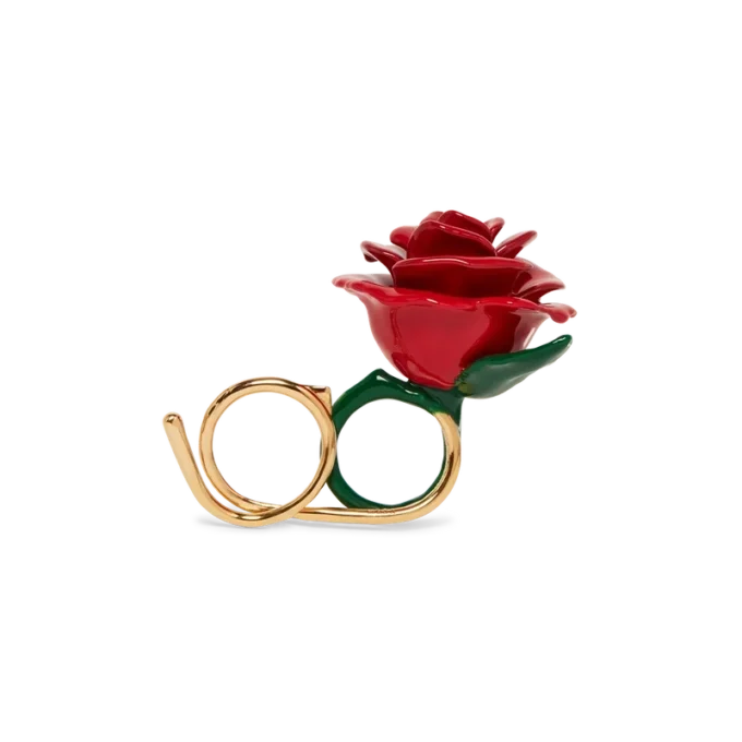 Rose dubbele ring Rose dubbele ring
