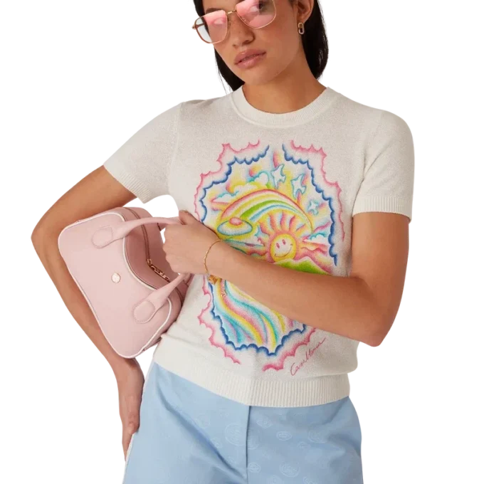 Roze Bowling Micro-tas