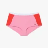 Roze Monogram-bikinishorts