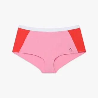 Roze Monogram-bikinishorts