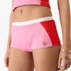 Roze Monogram-bikinishorts