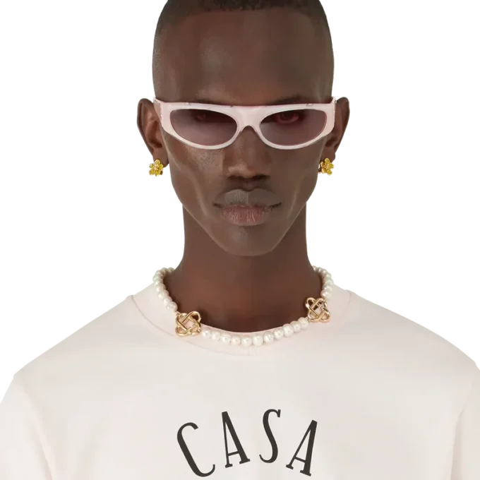 Roze sportzonnebril Roze sportzonnebril