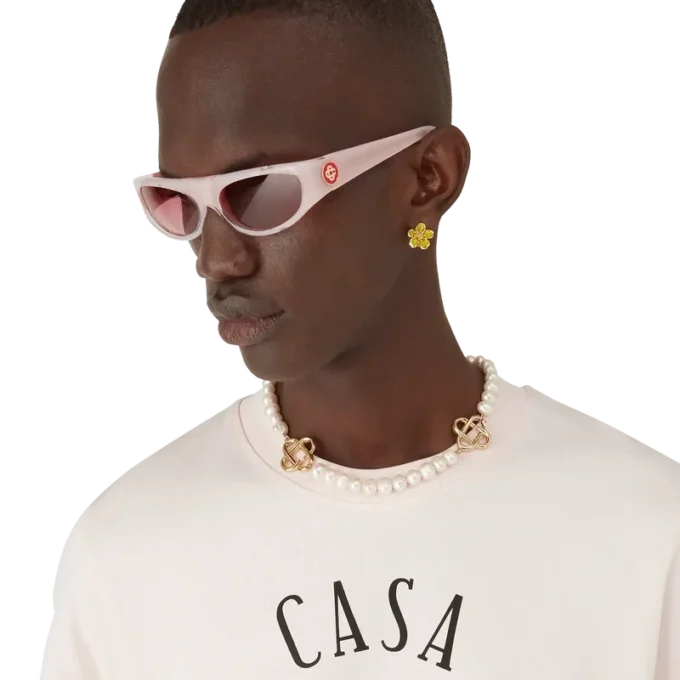 Roze sportzonnebril Roze sportzonnebril