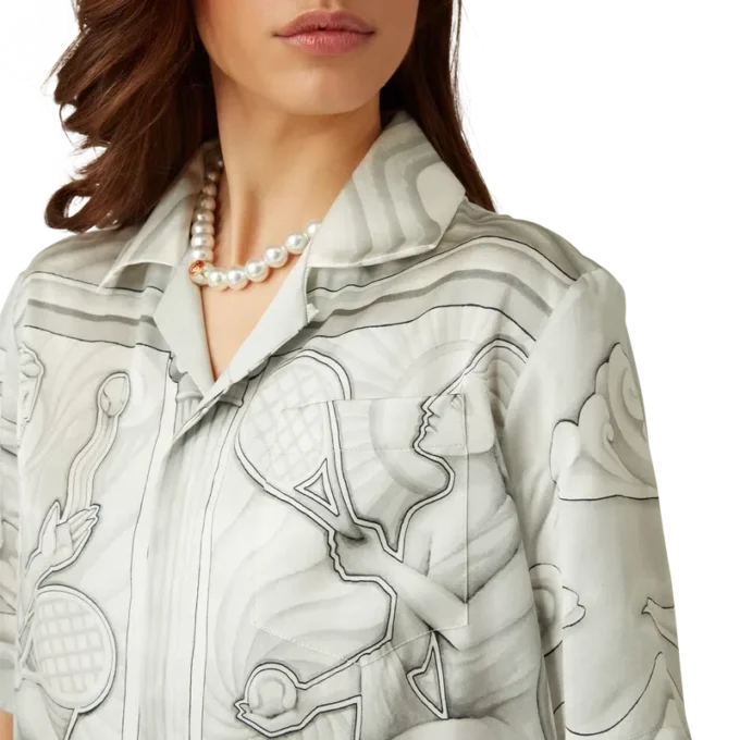 Sacred Stone zijden overhemd