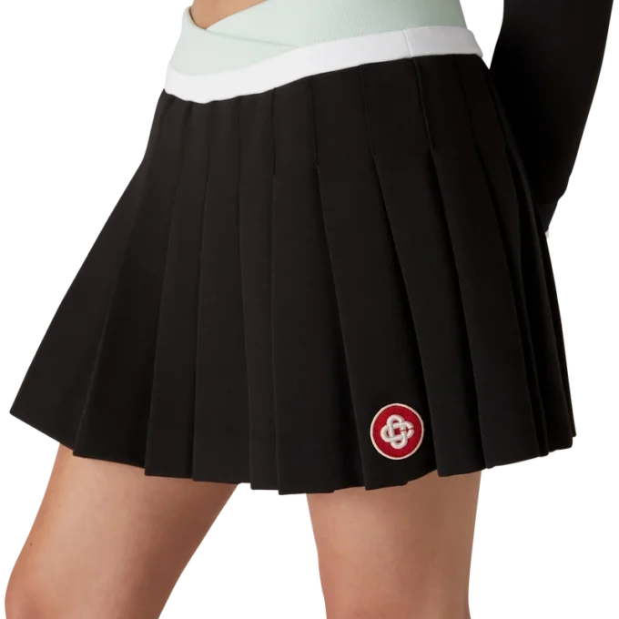 Scuba geplooide minirok Scuba geplooide minirok