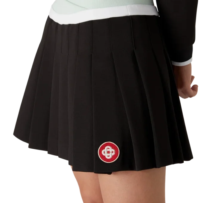 Scuba geplooide minirok Scuba geplooide minirok