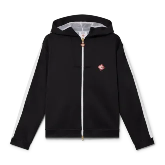 Scuba-sweatshirt met capuchon