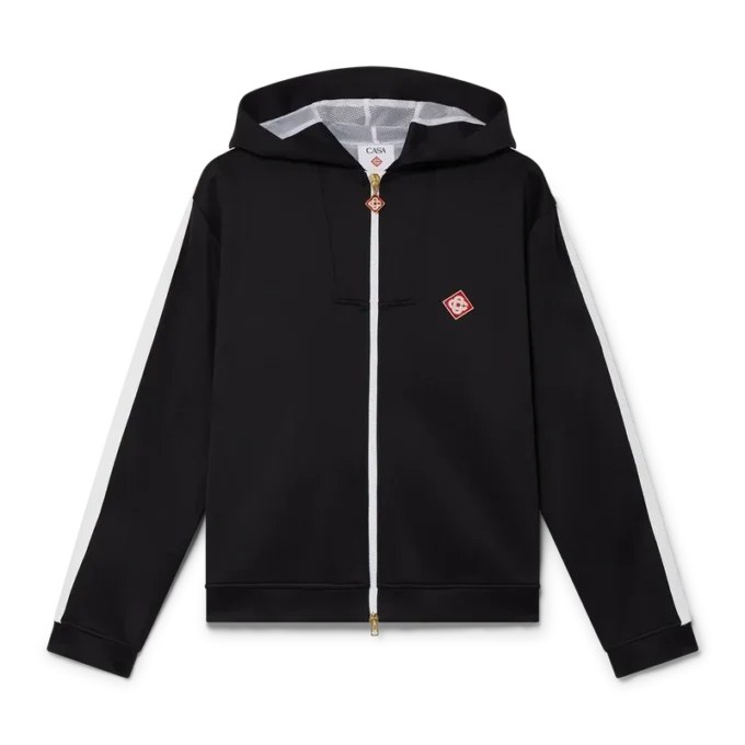 Scuba-sweatshirt met capuchon