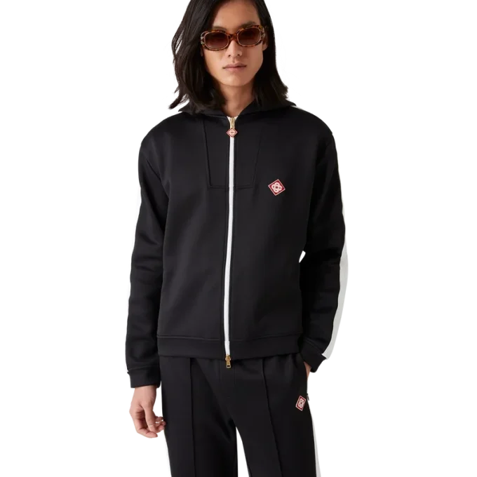 Scuba-sweatshirt met capuchon