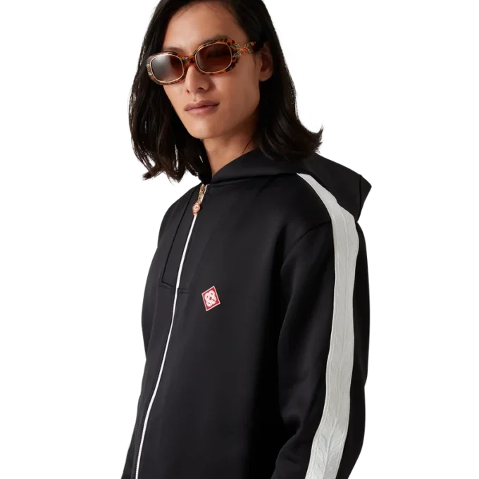 Scuba-sweatshirt met capuchon