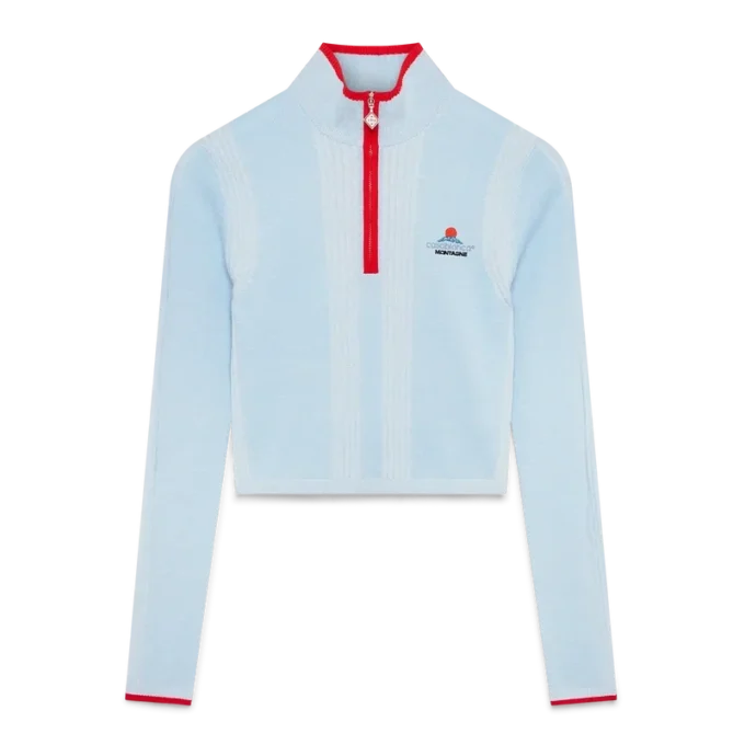 Ski Merino-basislaag crop top