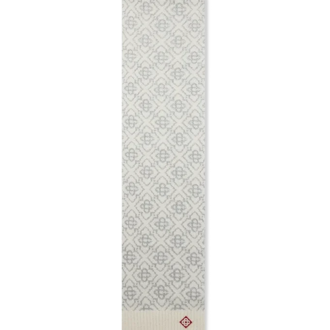 Ski Monogram Mohair Sjaal