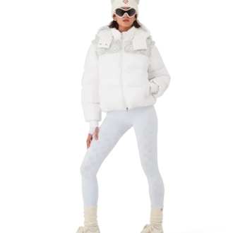 Ski Ripstop-pufferjack