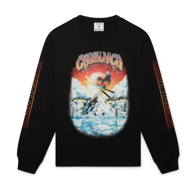 Ski T-shirt met lange mouwen Ski T-shirt met lange mouwen