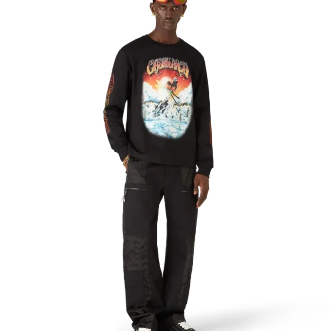 Ski T-shirt met lange mouwen Ski T-shirt met lange mouwen