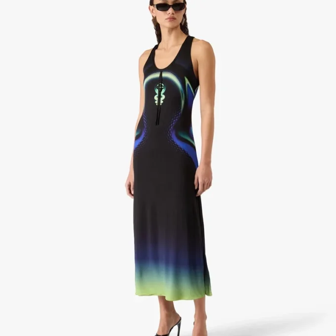 Sporchid Slinky maxi-jurk Sporchid Slinky maxi-jurk